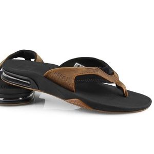 Reef Leather Fanning Sandal men’s size 9 New